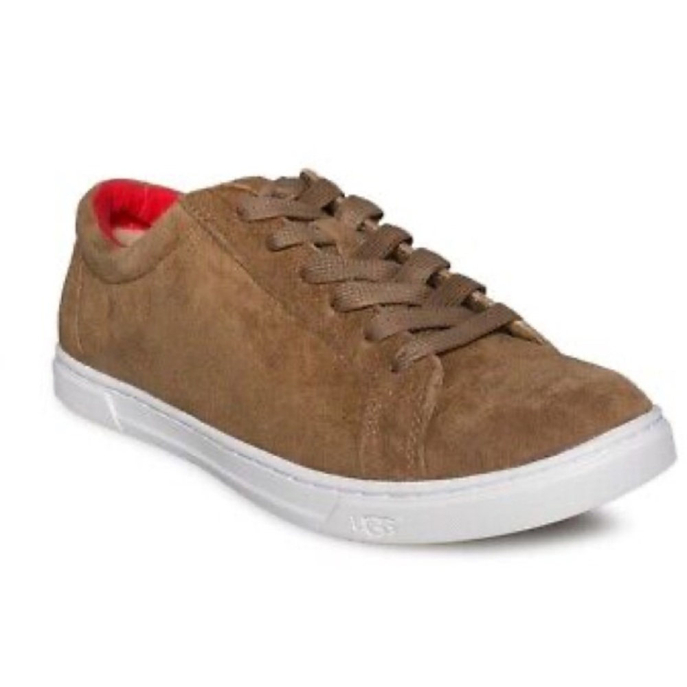 New, UGG womens’s 10, Brown Suede Sneakers - Picture 1 of 13